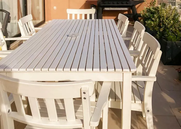 Apartment Xl Terrace Penthouse Bbq 200m From The Sea And Square *